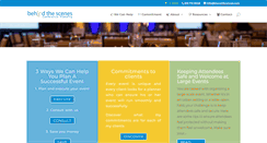 Desktop Screenshot of btsconferences.com